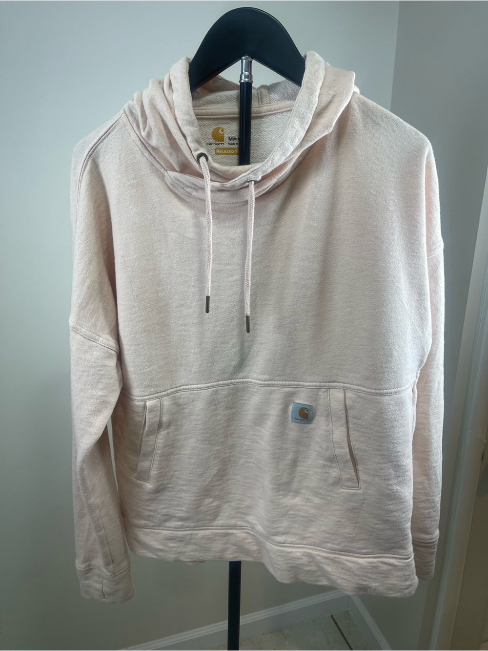 Carhartt women’s Light Pink Crewneck Hoodie